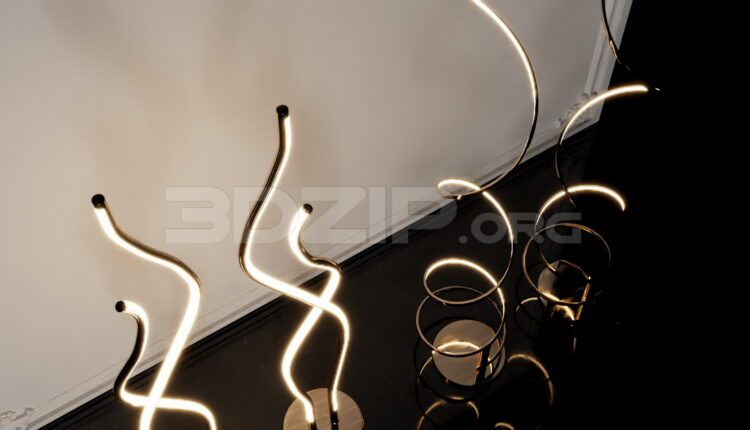 11882. Free 3Ds Max Floor Lamp Model Download
