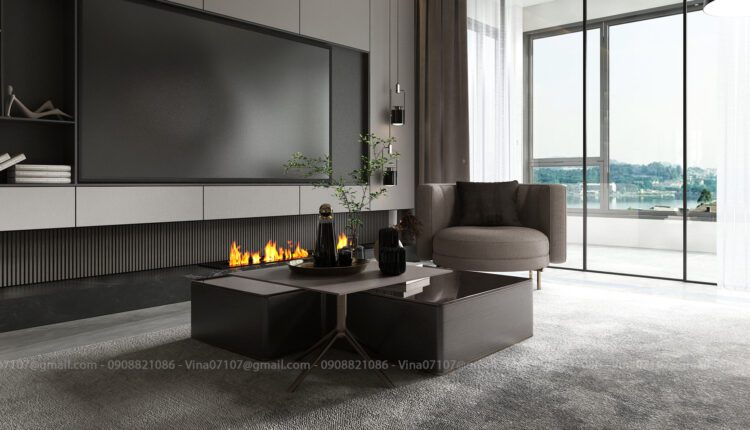 13654. 3Ds Max Living Room Interior Model Download by Do Tien Dat