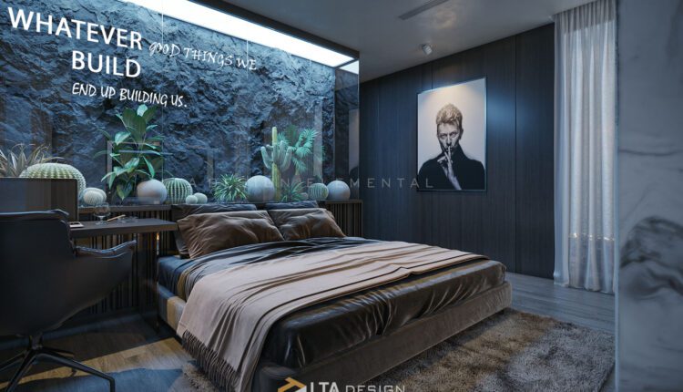 13660. 3Ds Max Master Bedroom Interior Model Download by Long Nguyen