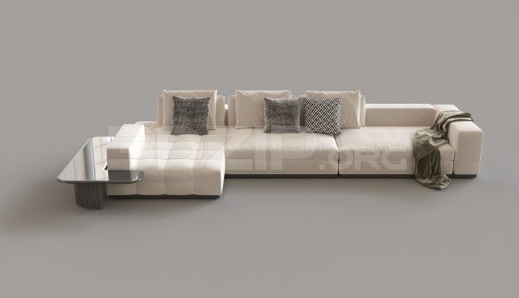 8882. Free 3Ds Max Sofa Model Download