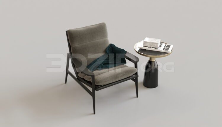 9000. Free 3Ds Max Armchair Model Download