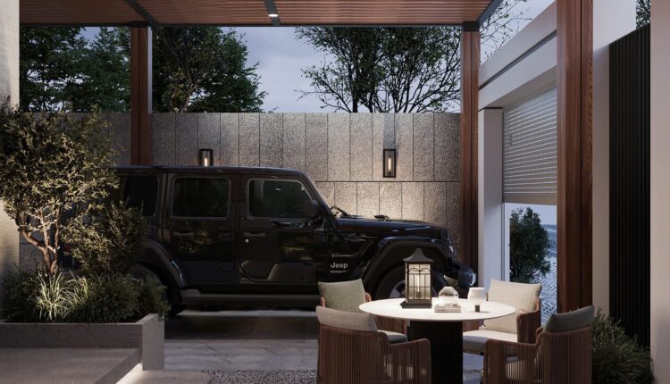 13667. Free 3Ds Max Villa Exterior Model Download By Quoc Tung