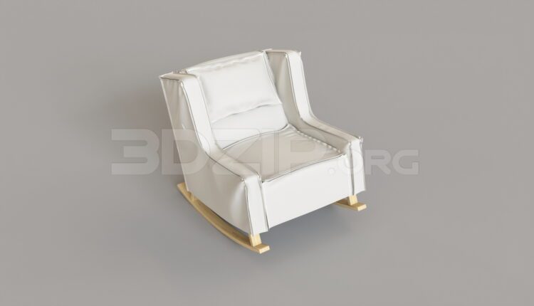 9113. Free 3Ds Max Armchair Model Download