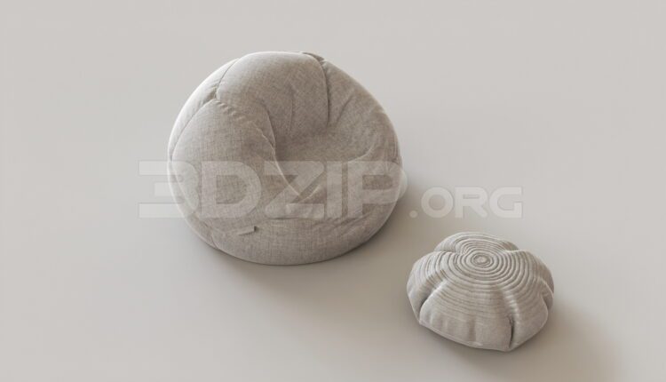 9140. Free 3Ds Max Stool Model Download
