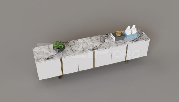 9180. Free 3Ds Max TV Cabinet Model Download