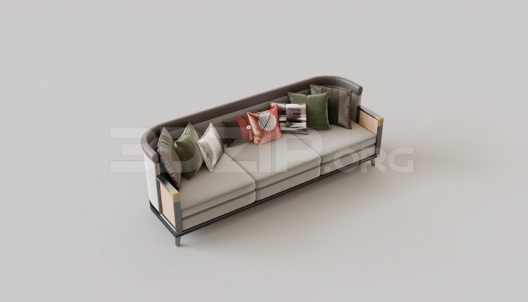9190. Free 3Ds Max Sofa Model Download