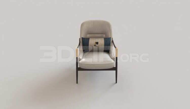 9204. Free 3Ds Max Armchair Model Download
