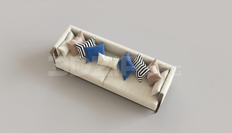 9215. Free 3Ds Max Sofa Model Download