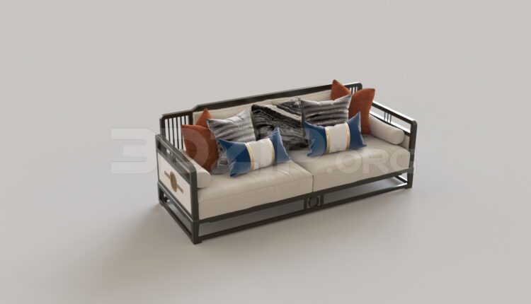 9231. Free 3Ds Max Sofa Model Download