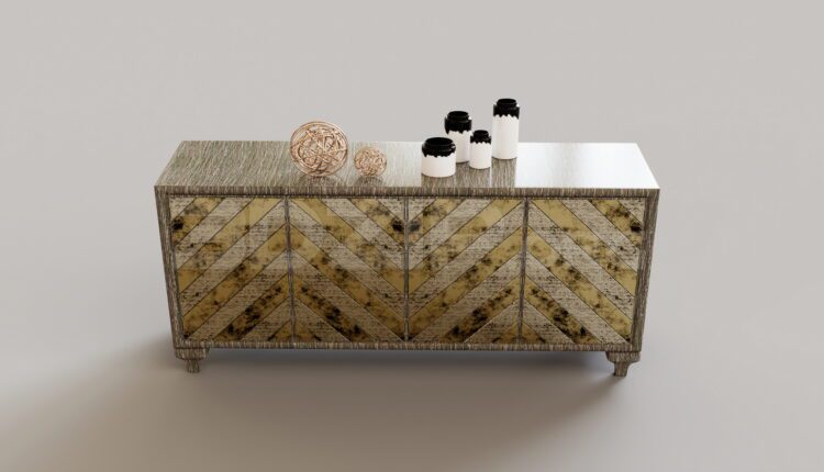 9242. Free 3Ds Max Display cabinets Model Download