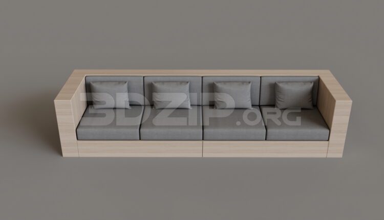 9249. Free 3Ds Max Sofa Model Download