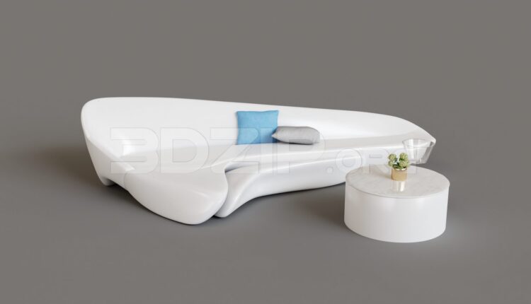 9252. Free 3Ds Max Sofa Model Download