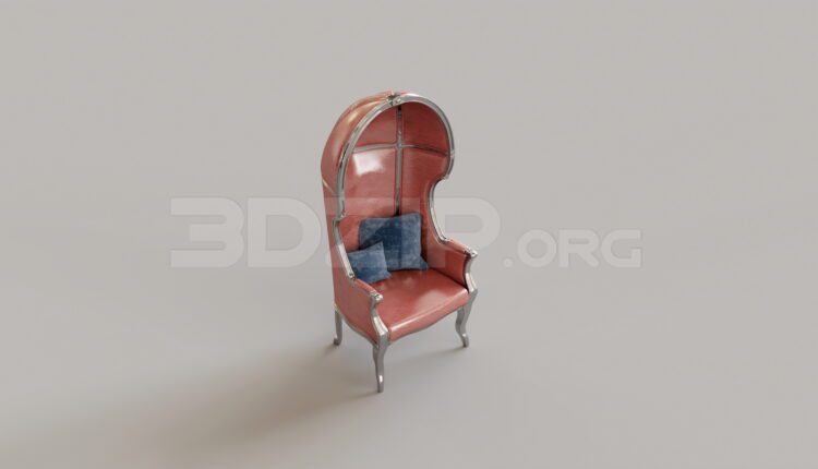 9260. Free 3Ds Max Armchair Model Download