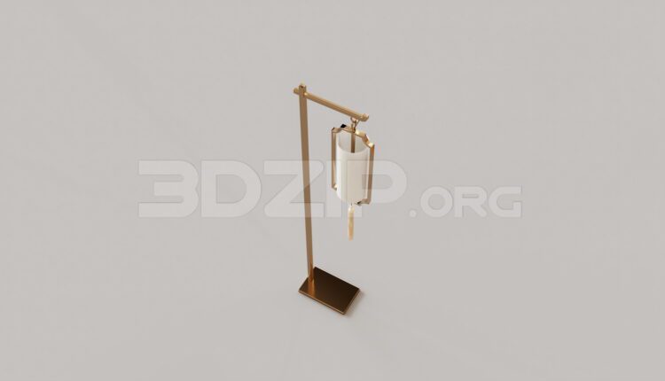 9276. Free 3Ds Max Floor Lamp Model Download