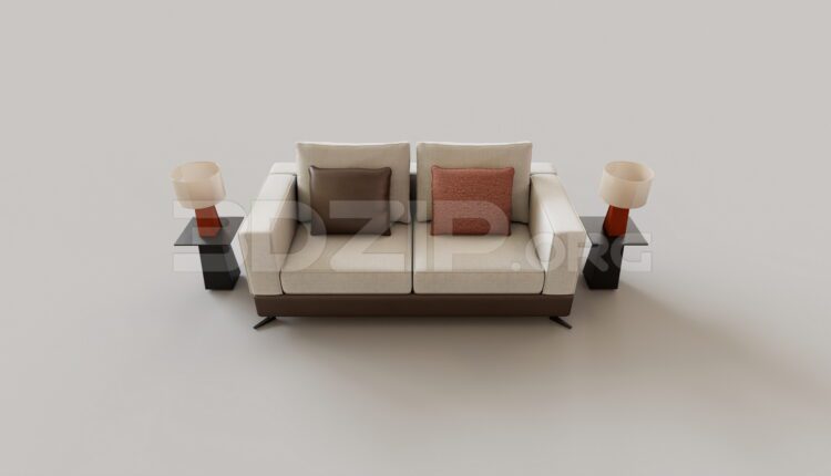 9315. Free 3Ds Max Sofa Model Download