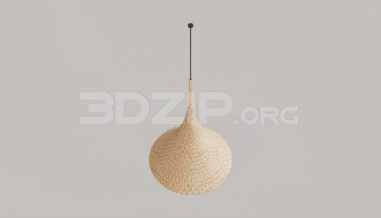 9322. Free 3Ds Max Ceiling Light Model Download