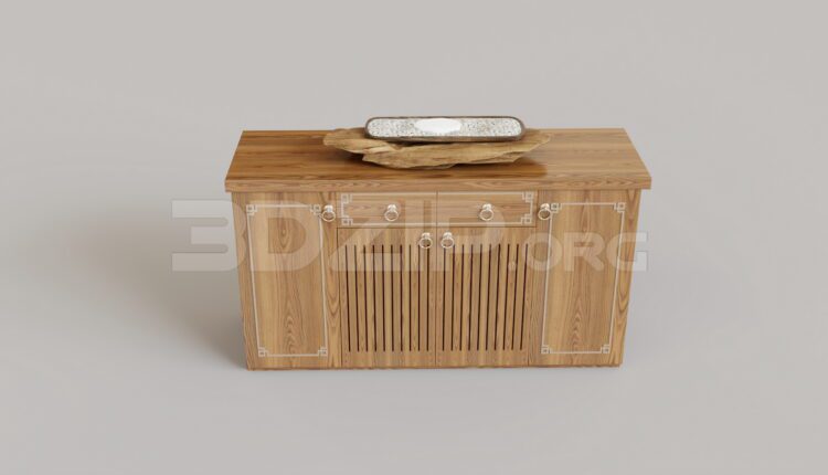 9327. Free 3Ds Max Console Table Model Download