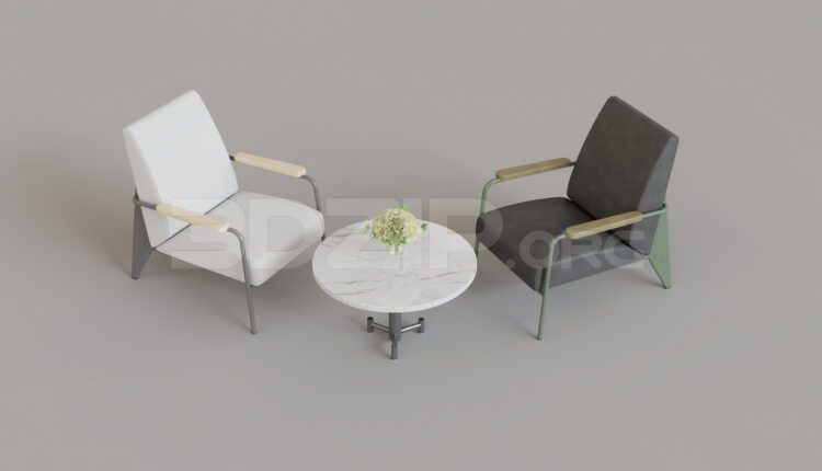 9350. Free 3Ds Max Coffee Table Model Download