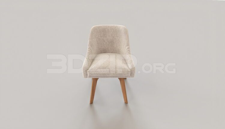 9375. Free 3Ds Max Armchair Model Download