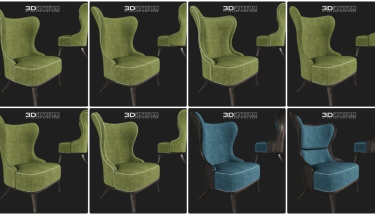 Download Free 3D 18 chair Models By Nguyen Minh Khoa
