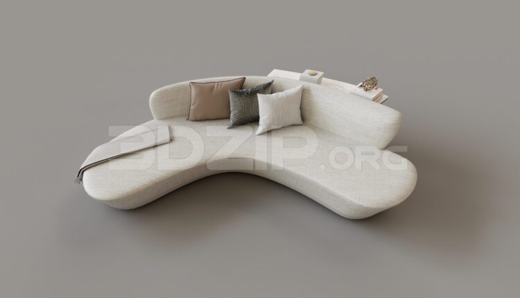 15008. Free 3Ds Max Sofa Model Download