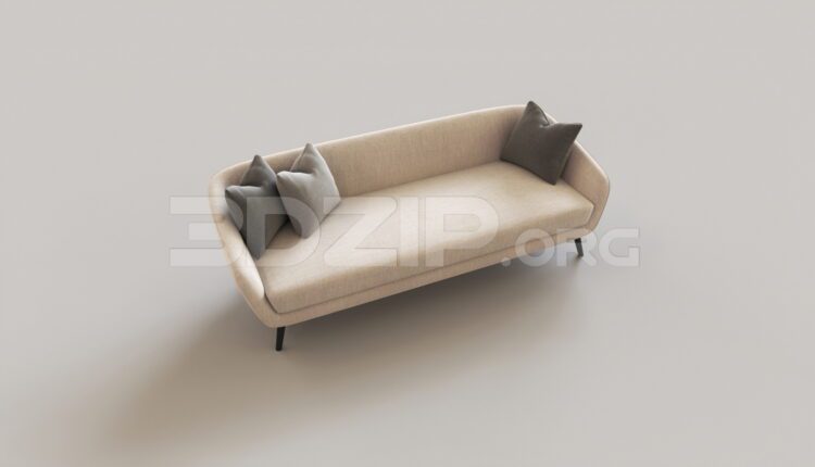 9387. Free 3Ds Max Sofa Model Download