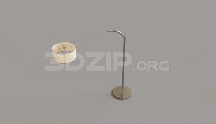 9417. Free 3Ds Max Floor Lamp Model Download