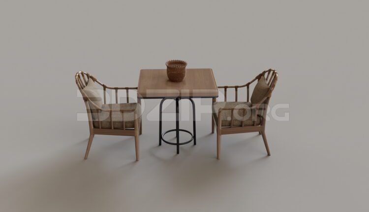 9441. Free 3Ds Max Coffee Table Model Download