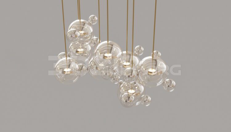 9459. Free 3Ds Max Ceiling Light Model Download