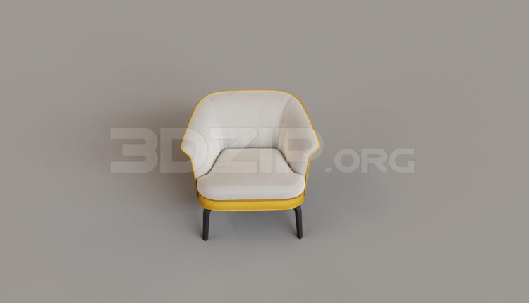 9461. Free 3Ds Max Armchair Model Download