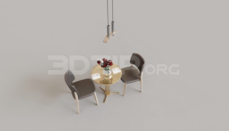 9467. Free 3Ds Max Coffee Table Model Download