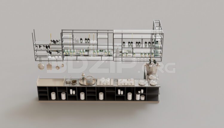 9469. Free 3Ds Max Bar Model Download