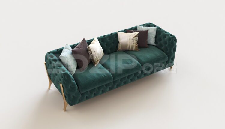 9487. Free 3Ds Max Sofa Model Download
