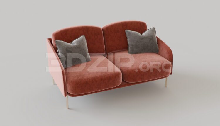 9525. Free 3Ds Max Sofa Model Download