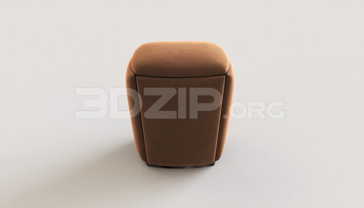 9534. Free 3Ds Max Stool Model Download