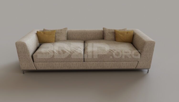 9561. Free 3Ds Max Sofa Model Download