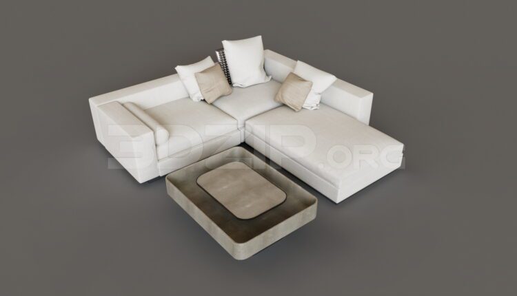 9567. Free 3Ds Max Sofa Model Download
