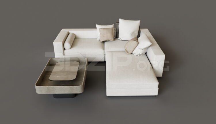 9567. Free 3Ds Max Sofa Model Download