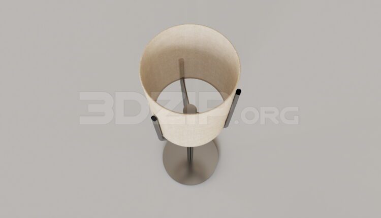 9577. Free 3Ds Max Floor Lamp Model Download