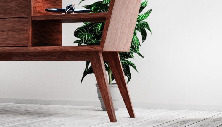 Download Free 3D Modern Credenza By Kanzel Misel