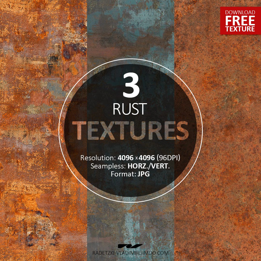Free 3 RUST TEXTURES Download