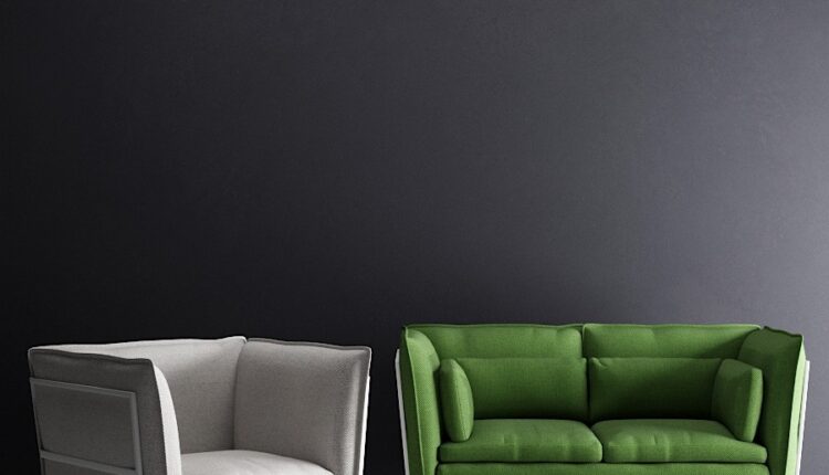 Free 3D Cappellini – Basket Sofa And Armchair Model by CGMood