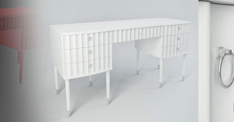 Free 3D Model LADY’S DESK By MIBS