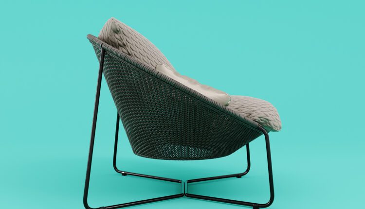 Free 3D Morocco Armchair Model from Laci Lacko
