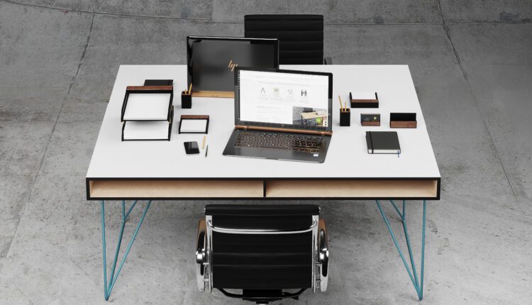 Free 3D Office Furniture Collection Model from Roman Levo