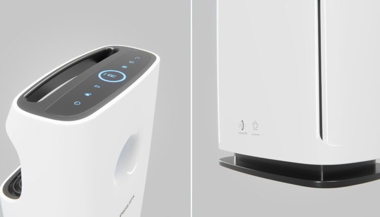 Free 3D Philips Air purifier Model from Laci Lacko
