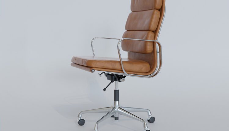 Free 3D Soft A Charles & Ray Eames Pad chair Model from Laci Lacko