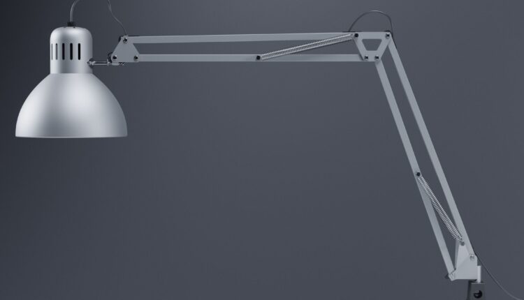 Free 3D Work Lamp Tertial Model by Beldean Sebastian