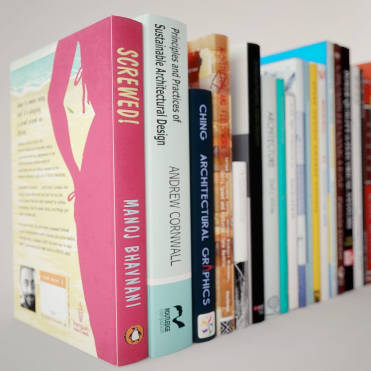 Free 40 Free Fully Textured Book Models by Johny Mrazko