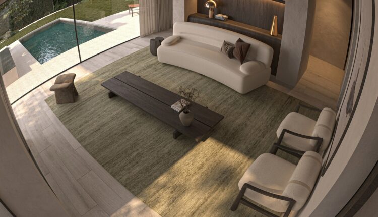 13686. 3Ds Max Living Room – Kitchen Interior Model Download by Do Toan